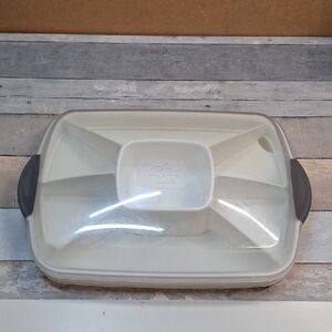 Pampered Chef Chillzanne Rectangle Server  #4